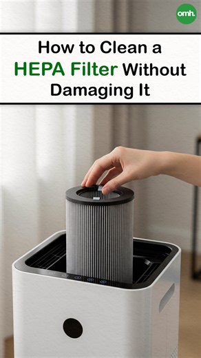 How to Clean a HEPA Filter Without Damaging It I My Right To Breathe #HEPAFilter #CleanHEPAFilter #HEPACare #AirPurifierMaintenance (how to clean HEPA filter , HEPA filter washing, clean HEPA filter without damaging, reusable HEPA filter care, vacuum HEPA filter, HEPA filter maintenance) | Onlymyhealth | Facebook