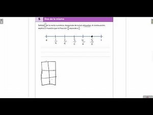 Fracciones equivalentes en una recta numérica. - Spanish Grade 4 Illustrative Mathematics Lesson 5