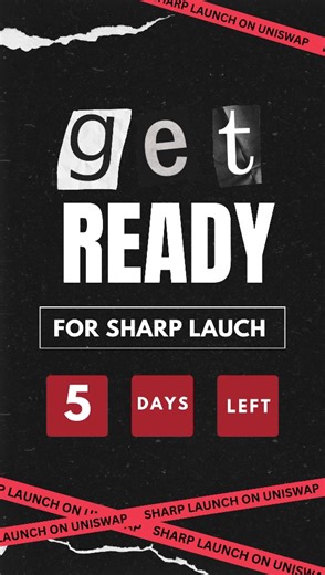 🚀 5 DAYS TO GO! 🚀 The wait is almost over, Sharp Family! 🔥 ✨ Sharp Token is officially launching on Uniswap ✨ Only 5 days left to witness history ✨ Be part of the future of DeFi ✨ Don’t miss your chance to ride the wave 🌊 ⏳ Countdown has begun… are you ready? #SharpToken #Uniswap #DeFi #CryptoLaunch #SharpFamily #crypto #world #viral #video | C# Corner