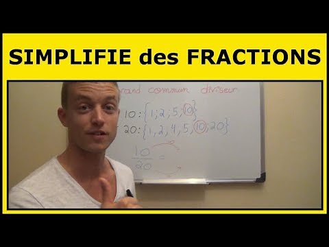 Simplifier une Fraction jusqu'à obtenir une Fraction Irréductible | Cinquième - Collège | Fraction