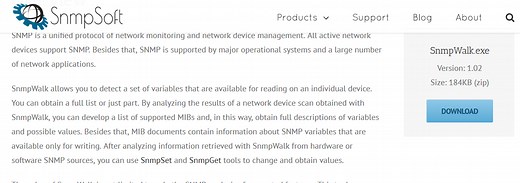 [網管應用] Windows系統的snmp測試工具 - snmpwalk