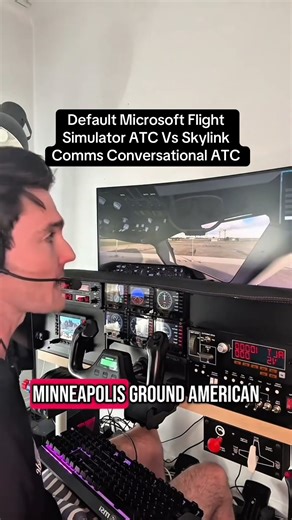 You can now speak with ATC live in Microsoft Flight Simulator
