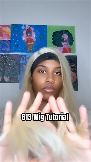 Watch me install this wig. For more content #subscribetomychannel #wigtutorial #wigreview
