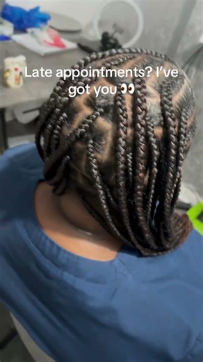 Late appointment braids at home 👀✨ | London braider
