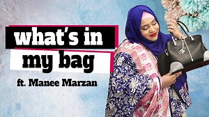 What’s In My Bag Ft. Manee Marzan Watch the video to find out more about Manee Marzan’s bag secrets. She answered some really fun questions and revealed to us, the three people that she would love to carry in her bag, with whom would she like to swap her bag, three things that she absolutely cannot do without in her bag, and more. Watch the video to know more. I hope you guys enjoy it, don’t forget to like, share, and subscribe | Dhaka FM 90.4