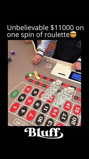 Real gambling ♠️ on Instagram: "$11000 on one spin🤯 . . #strategy #blackjack #gambling #casinò #gamblinglife #bluff"