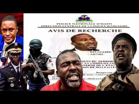 The police tied Arnel Belizaire up by the neck. Hearing this, they reproached him.