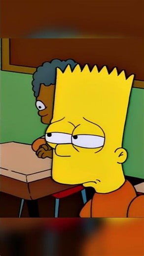 Bart Says It in Front of the Whole Class #simpsons