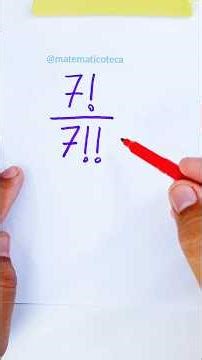 Fatorial e Duplo Fatorial