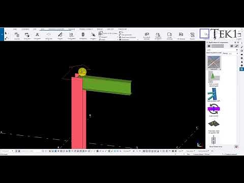 Tekla Basic - Learning Work plane tool in Tekla