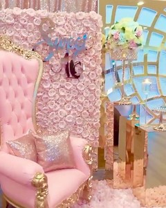33 reactions | How did we miss an invite to this?! CV Linens customer R&K Party Rentals worked with the birthday girl to craft this luxurious blush and pink sweet sixteen.✨ | CV Linens | Facebook