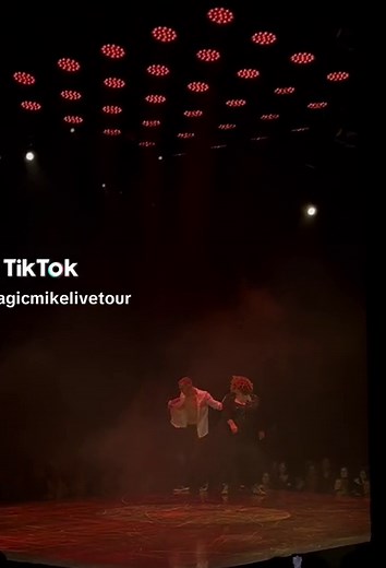 We’re not in Dallas for much longer, so get your tickets before they’re gone! 🔥 #magicmikelivetour #magicmikelivedallas #frisco #thingstodoindallas #thingstodoinfrisco #gymnastics #flip