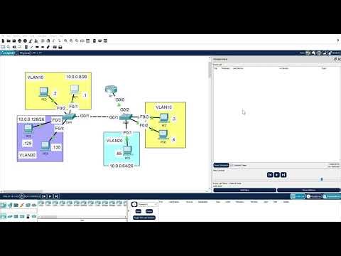 VLAN Routing and VLAN Switching Demo #vlan #802.1q #routingvlog