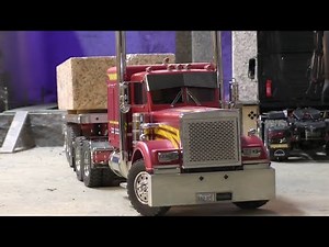 RC GRAND HAULER | HEAVY TRANSPORT| SO MUCH POWER THIS ENGINE! RC LIVE ACTION