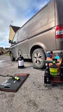 Absolutely Disgusting VW Transporter Wheels Deep Cleaned & Protected! #asmr #satisfying #carcleaning