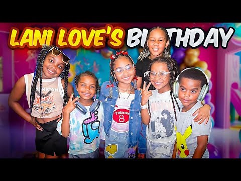 Lani Love’s 8th Birthday & POOL Party!!!