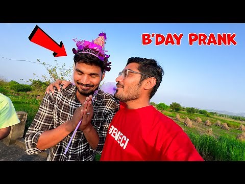 Crazy Birthday Prank On Bablu😈 | He Will Remember This Birthday