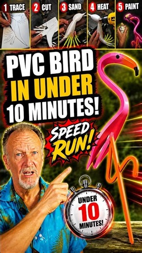 Can you build a Flamingo this fast? #Challenge #DIY