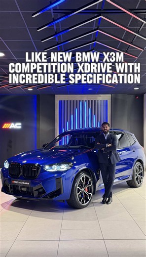What a X3 M this is… with Akrapovic Exhaust 💨 2023 73 BMW X3M 3.0 Competition xDrive (Akrapovic) Live Priced at £66,990 - Buy & Reserve Online - Contact Joe on 07835377418 or Business WhatsApp us on 07724101010 📲 ✔️Full Body PPF ✔️Marina Bay Blue ✔️Black Extended Merino Leather ✔️21