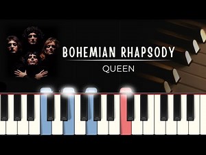 Bohemian Rhapsody | Queen | MIDI | synthesia tutorial | piano sheets