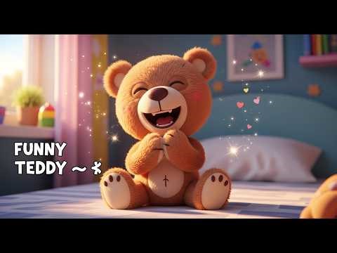 Teddy Bear Wake Up Adventure 🧸 Fun Kids Rhyme Cartoon!