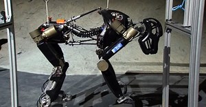 Robot designers go ape over "Charlie"