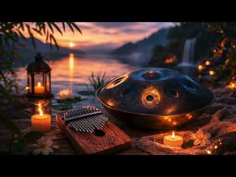 Kalimba & Hang Drum Sleep Music 🌙 Deep Relaxation for Meditation