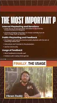 The MOST important P in gamedev | G2M Student Showcase