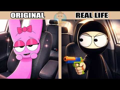 Best TikToks of Incredibox Sprunki: Pinki Didn’t See This Coming?! 😱🔫 | Original vs Plush Toys
