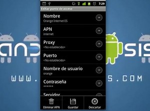 Cómo configurar un nuevo APN y listado de lAPN Españoles