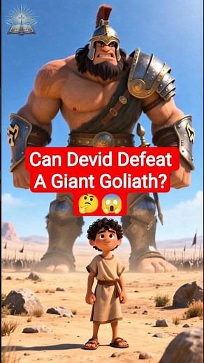The Story Of Devit And Goliath 😱 | #shorts #story #biblestory