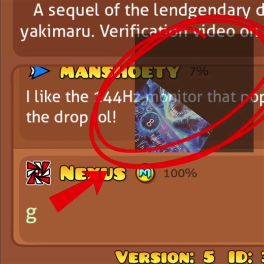 nexus is gianni matragrano confirmed #memes #funny #nexus #gd #geometrydash #geodash