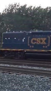 12 yes 12 engines on giant CSX train.
