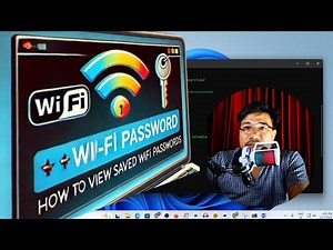 How to View Any Wi Fi Passwords on Windows 11 ||