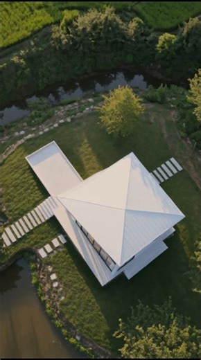 Peaceful House Escape #02 #dreamhome #ecofriendlyhomes #modernarchitecture