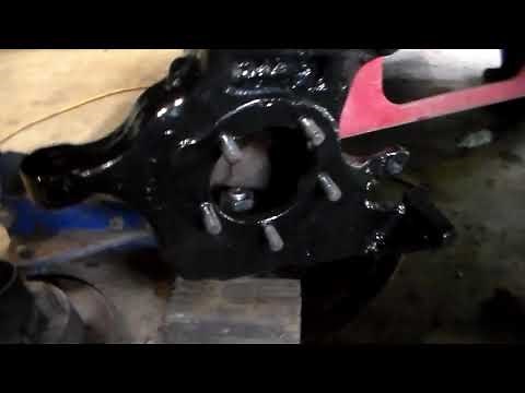 How to TIGHTEN LOWER BALL JOINT ...that just keeps SPINNING!!