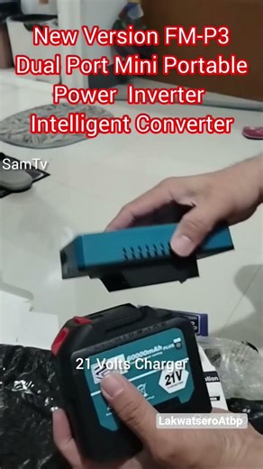 Dual Port Mini Portable Power Inverter Intelligent Converter