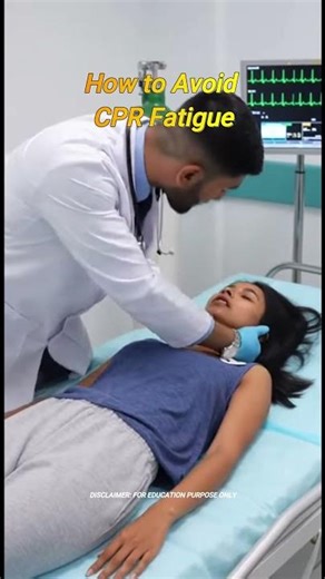Avoid CPR Fatigue | Fast Tip #CPRtechnique #StayStrong