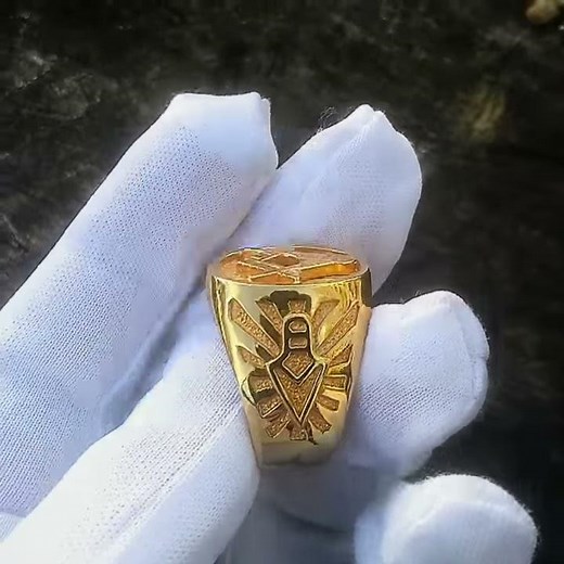 Custom Masonic Ring Blue Lodge Freemason Ring