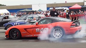 Which classic powerhouse wins the quarter-mile duel?