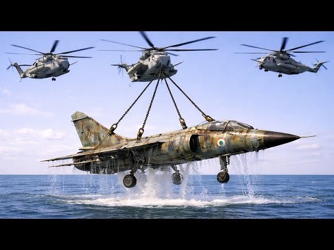 Sunken Mirage F1 Fighter Jet Deep Sea Recovery & Full Restoration ✈️🌊 French Military Salvage