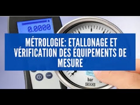 la différence entre l'étalonnage et la vérification