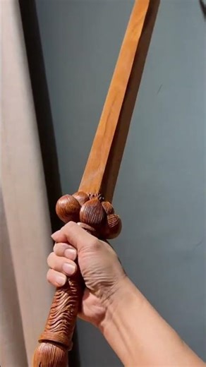 one of the ways to make a sword from carved wood #machinerychannel #farming