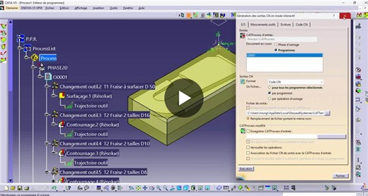 #catiav5 #programation #géneration_code_g #fraisage #design #chase_your_dream | Mongi BOURAOUI