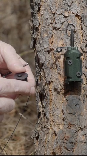 .22 cal sound trip alarm #tactical #prepper #outdoors #camping