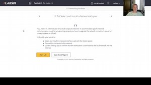 CIS312 LabSim 11.7.6