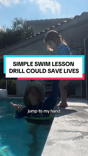 This swim lesson drill not only teaches children to swim but its also is life saving! . Its such a simple skill to prscrice and should only be done once chuld has good breath control. . Learn more superhero swim tips by following and clicking on our profiel! . #swimlessons #swimminglessons #learntoswim #swimtips #childdevelopment #forparents #swimcoach