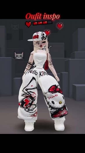 Roblox outfit ideas: Inspo de Hello Kitty para seu avatar
