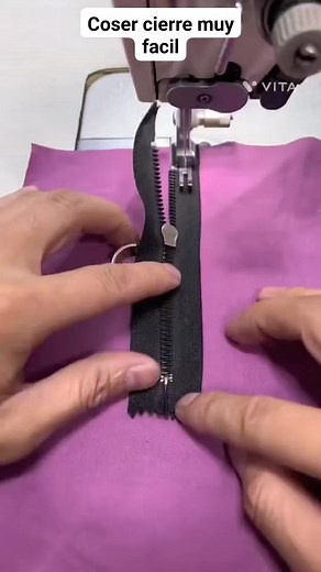 80K views · 1.2K reactions | Como coser un zipper muy fácil. #coser #costura | El mundo de la costura | Facebook