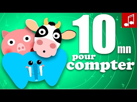 Comptines pour APPRENDRE A COMPTER en français en maternelle
